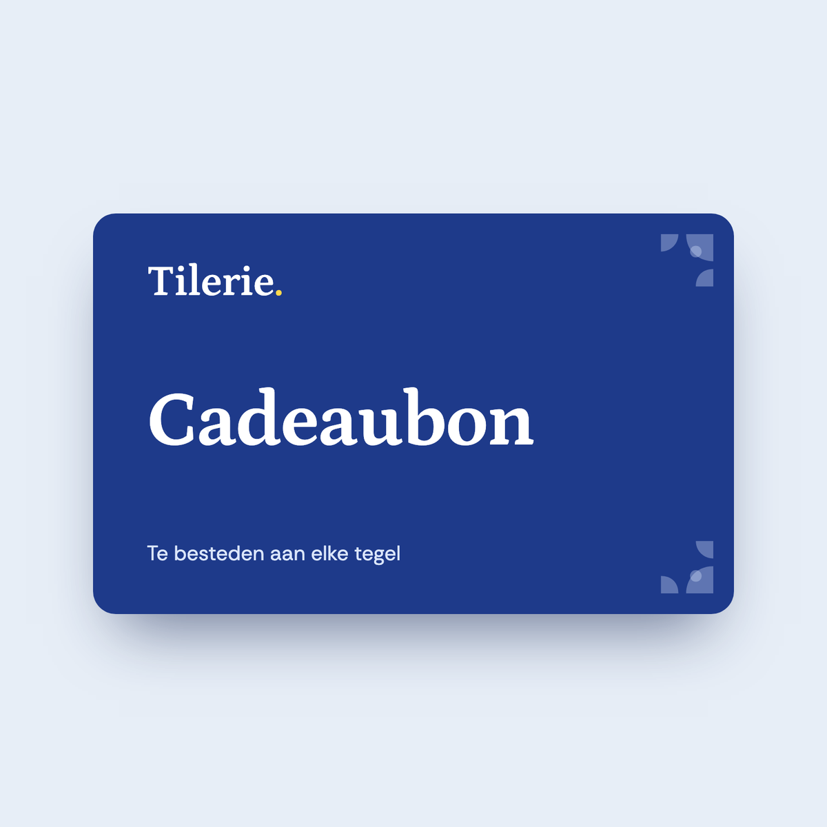 Tilerie gift card, to spend on any tile